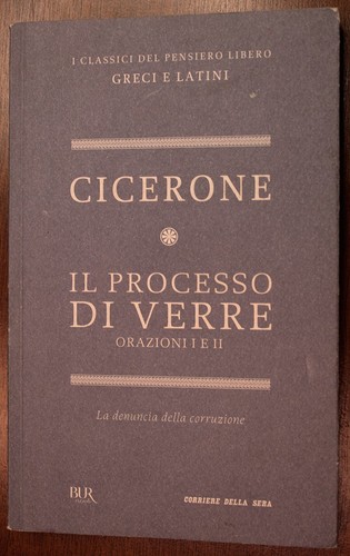 Cicerone processo verre - il,