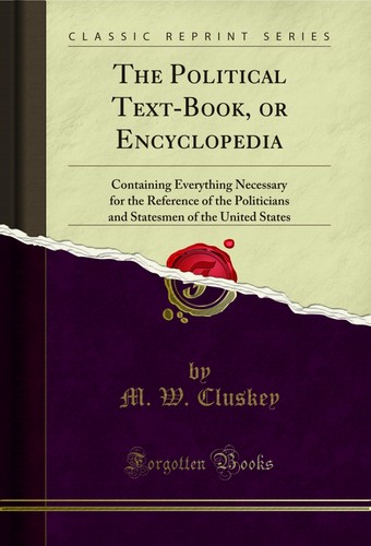 The political text book - the, text-book,