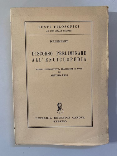 Discorso preliminare