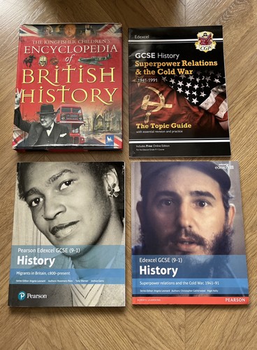 Gcse history books - gcse, x4