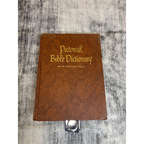 Pictorial bible dictionary - bible,