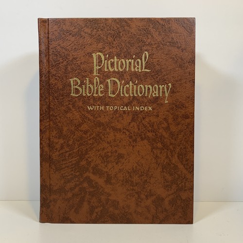 Vintage 1968 pictorial bible - vintage,