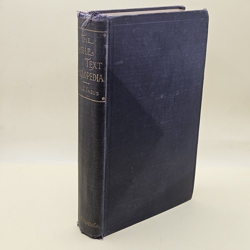 Antique 1905 the bible text - antique,